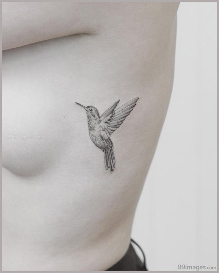 Маленькие тату колибри