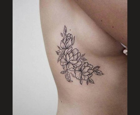 Тату женская