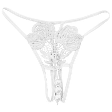Женские трусики с бусинками