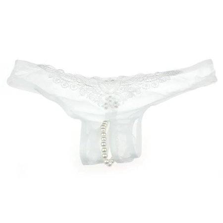 Женские трусики с жемчугом