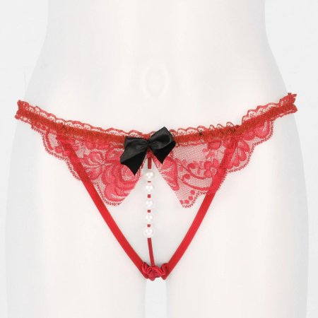 Эротические трусики с бусинками