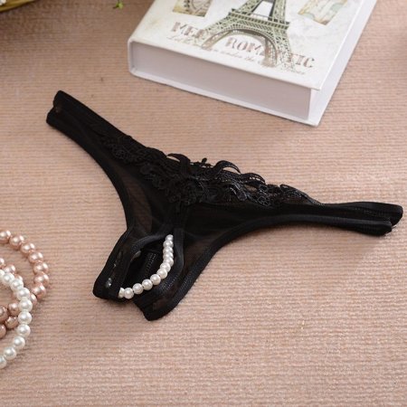 Эротические трусики с жемчугом