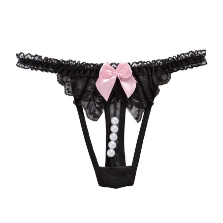 Женские трусики с бусинками