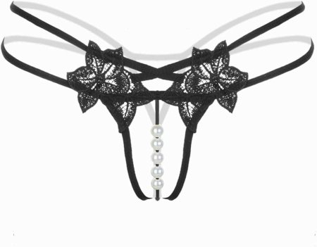 Женские трусики с бусинками