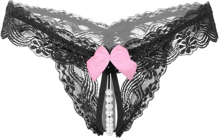 Женские трусики с бусинками