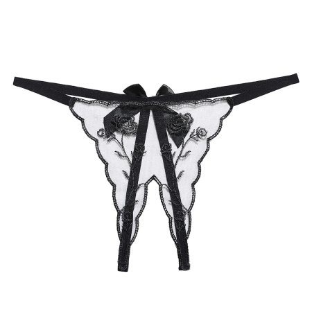 Стринги с открытой промежностью