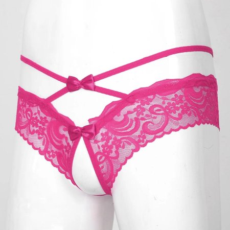 Трусы мужские кружевные сисси