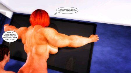 Накаченная девушка