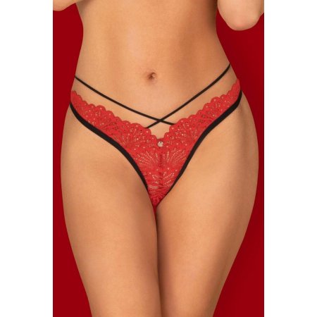 Красные трусики с доступом