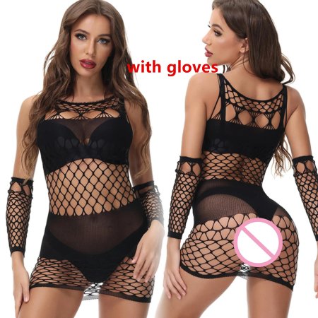 Эротическое платье в сеточку