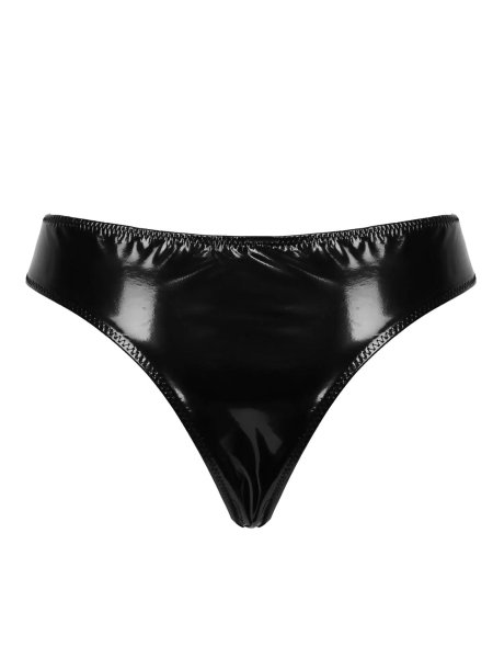 Латексные трусы женские с чехлом