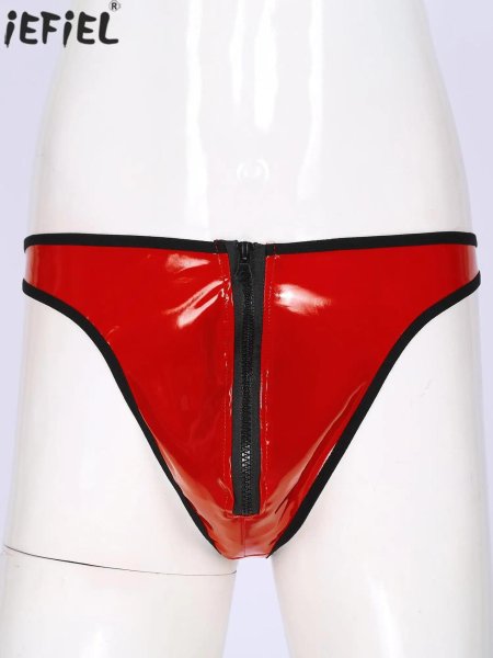 Глянцевые трусы