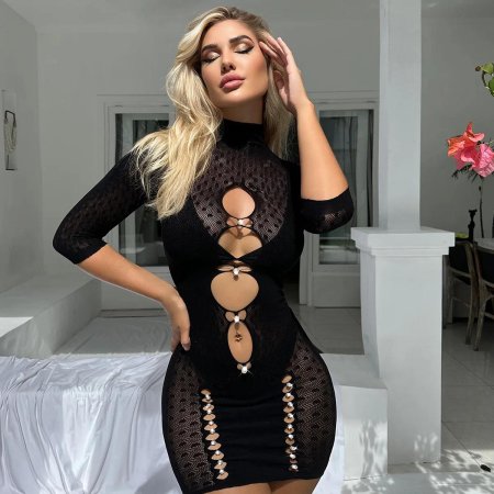 Сексуальное мини платье