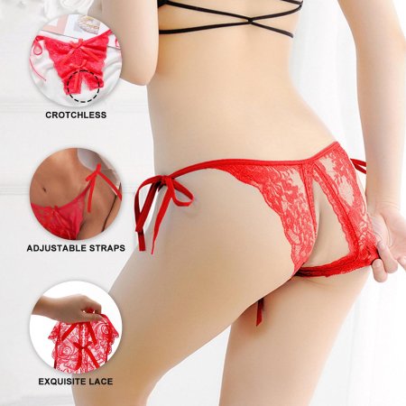 Кружевное белье с открытой промежностью