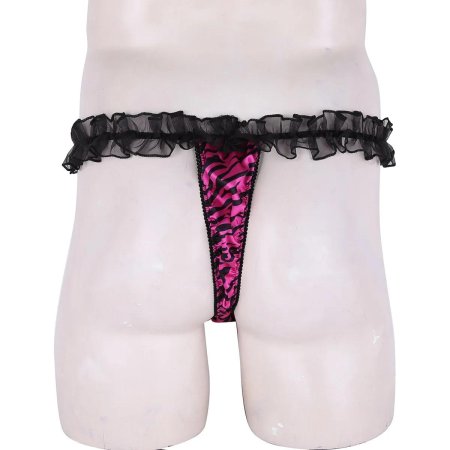 Трусы мужские кружевные сисси