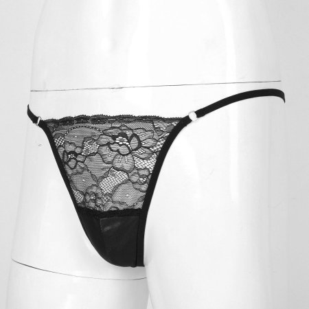 Мужские гипюровые трусы