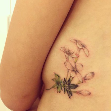 Веточка жасмина тату