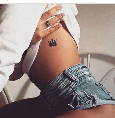 Тату корона