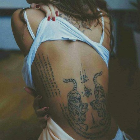 Необычные тату для девушек