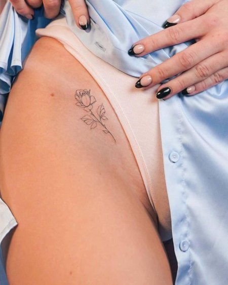 Татуировки маленькие женские