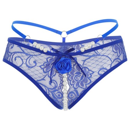 Кружевные открытые стринги