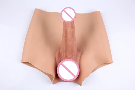 Силиконовые шорты с вагиной