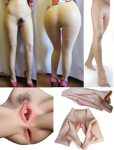 Вагина силиконовая накладная