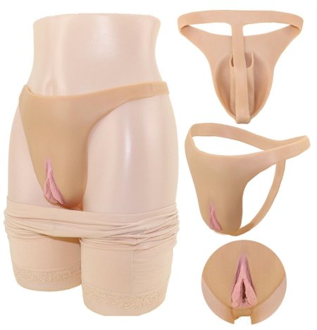 Вагина силиконовая накладная