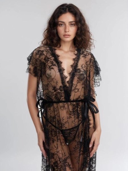 Пеньюар женский кружевной