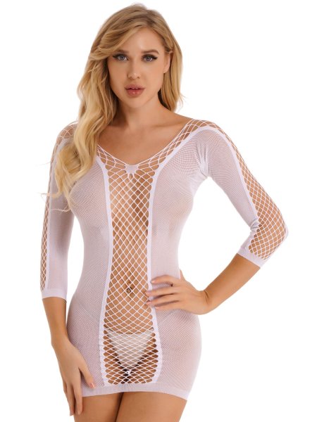 Мини платье прозрачное