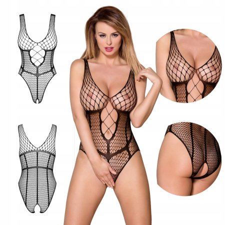 Эротическое боди с открытой промежностью