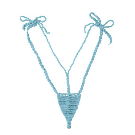 Вязаное микро бикини