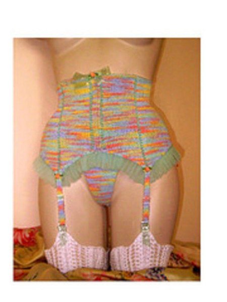 Вязаные трусы