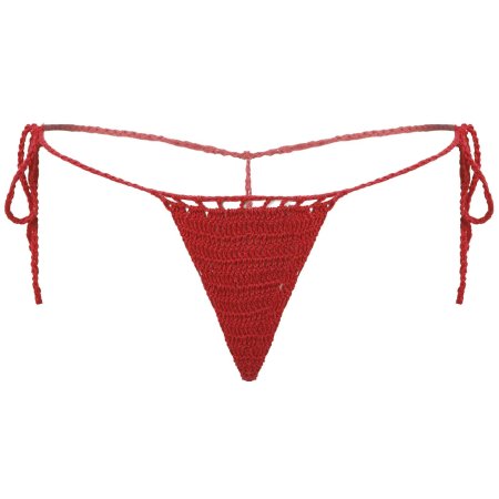 Вязаный купальник раздельный