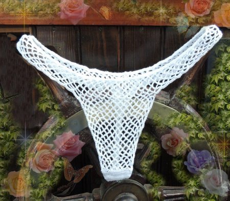 Вязаные стринги