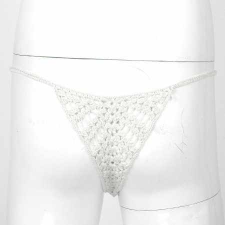 Вязаные мужские стринги