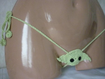 Вязаные стринги