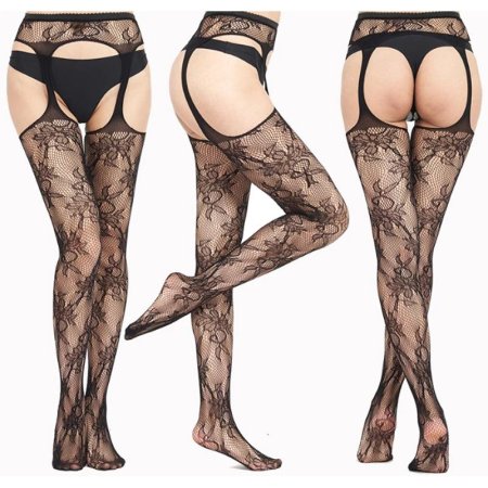 Чулки с открытой промежностью