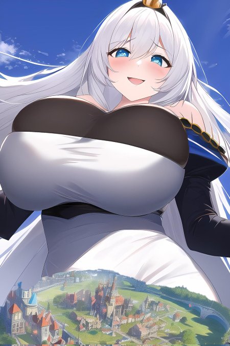 Великанши с большим бюстом