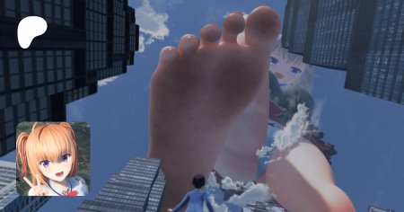 Великанши mmd feet crush