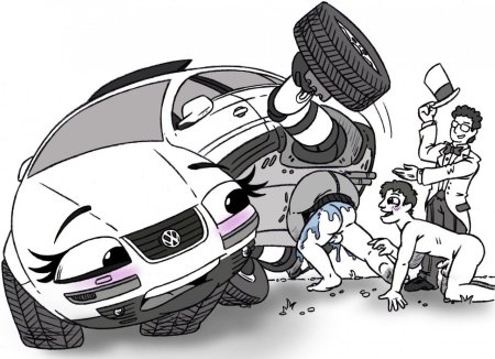 Пердящий автомобиль карикатуры