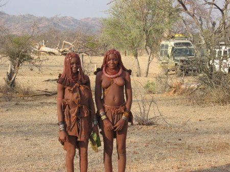 Племя химба в намибии