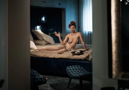 Фотосессия в спальне