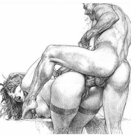 Эротические рисунки анал