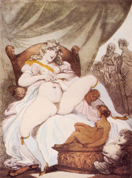 Эротические гравюры томаса роулендсона