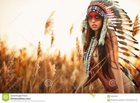 Индеец девушка