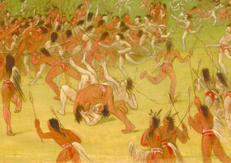 Джордж кэтлин картины инициация