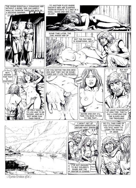 Эротический комикс викинги
