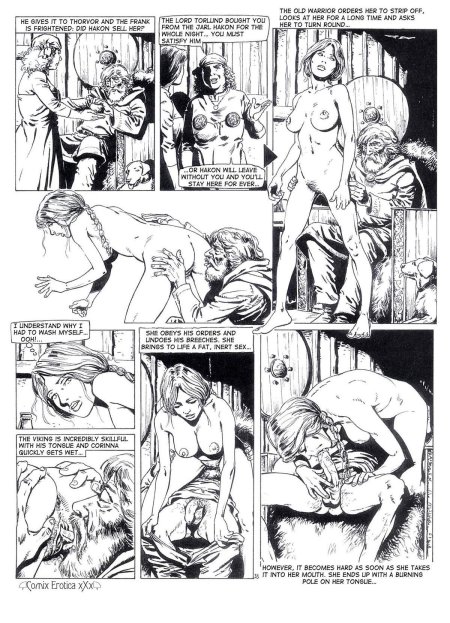 Эротический комикс викинги