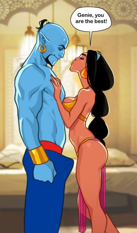Комикс алладин джин порнофильм